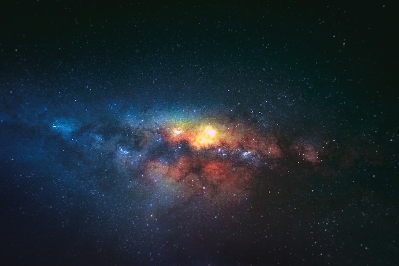 A view of planets against a starry space background